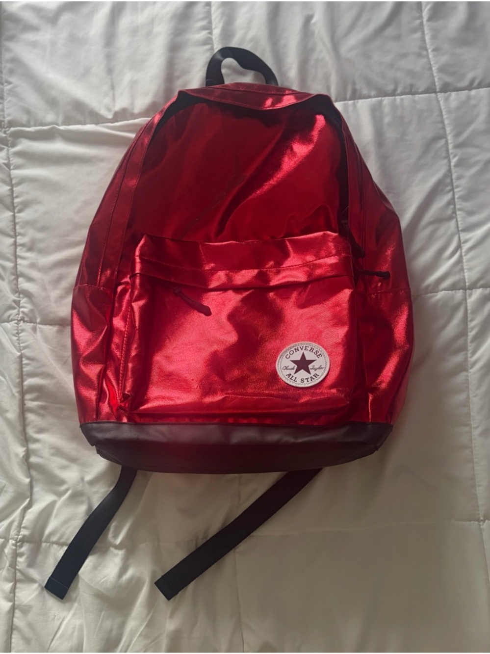 Converse Metallic Red All Star Backpack